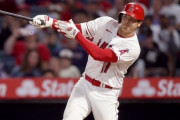 エンゼルス チーム内打率トップ 大谷翔平 .304