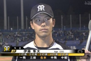 元阪神伊藤隼太さん、たった46試合でスーパールーキー佐藤輝明に通算本塁打数を抜かれてしまうwwww