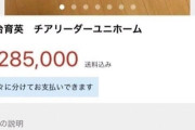 【使用済み】チアガールユニフォーム…とんでもない価格となるｗｗｗｗｗｗ