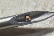【5G】超ミニサイズのチップを注射器で埋め込み、超音波で電力供給と無線通信する実験がマウスで成功