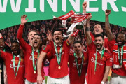 “復活”のマンチェスター・U、6年ぶりのタイトル獲得！　ニューカッスルを下してカラバオ杯優勝