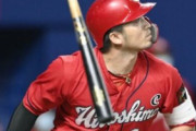 鈴木誠也(27).321 33本 出塁率.436 OPS1.072