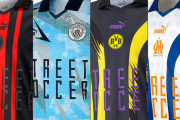 プーマと4クラブ、“STREET SOCCER”ユニフォーム発表！テーマは「90年代サッカーゲーム」