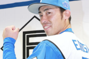 日ハム江越大賀、100万円増の年俸1200万円でサイン