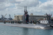 米海軍のロサンゼルス級原子力潜水艦「スプリングフィールド」が横須賀基地に入港！