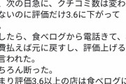 食べログで高評価な店の真相がTwitterに投稿されるｗｗｗ