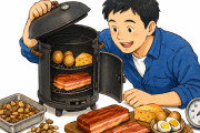 燻製作りにハマってるけど質問ある？【熱燻・煙対策】