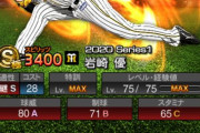 【プロスピA】岩崎優は過小評価されてるよね…