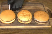 ハンバーガーチェーン評価した