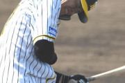 阪神小野寺が練習戦（24日）で負傷交代、肋骨付近に死球受け