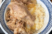 【画像】吉野家の牛丼の美味しい食べ方が開示される