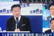 【政治】乙武「20代の立憲支持率0.0%と出ました」 立憲・福山「」…動画あり