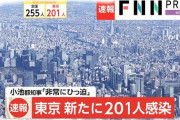 【速報】東京都　新たに２０１人の感染確認　１日で最多　都内感染者、累計２７００人以上に★９