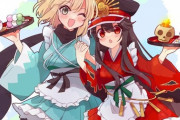 【FGO】和風メイドのノッブ＆沖田さん！！　このWメイド達かわいすぎる＾～