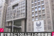 【悲報】東京で新感染者100人以上