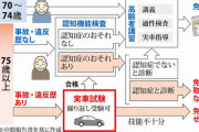 運転免許証の更新時に運転技能検査を実施へ、75歳以上で過去3年間に信号無視など一定の違反歴のある人が対象