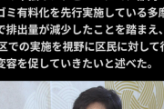 東京23区、家庭ゴミ有料化か　知事が必要性を訴え