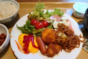 【画像】やっすいビジホの朝食バイキングｗｗ
