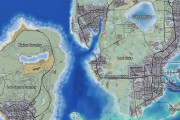 【画像】GTA6のマップ、広すぎるｗｗｗｗｗｗｗｗｗ
