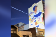 海外「これはサインだ！」大谷翔平の壁画に起きた奇跡に海外大騒ぎ！（海外の反応）