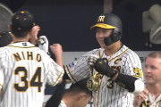 【阪神】サンズ2打席連続ホームラン！さらに大山も続いて2者連続ホームラン！！