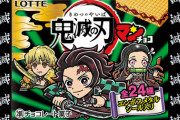 【悲報】鬼滅の刃マンチョコ、案の定捨てられてしまう…