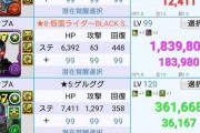 【パズドラ】石300使ってゲルググ3体しか出なかったwwww