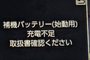 【緊急】車の警告灯がついて走れなくなりました