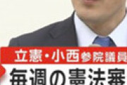 立憲・小西洋之、憲法審の毎週開催は「サルがやること」「蛮族の行為だ。野蛮」と暴言 ⇒ 報道され「オフレコで言ったこと」と後出し