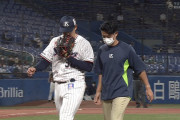 ヤクルト・近藤弘樹、わずか1球で緊急降板…　肩に違和感か