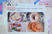 SNSで「食べかけ写真」がブーム？『ZIP!』の特集に“流行捏造”疑惑、「見たことない」の声も