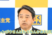 【動画】記者「蓮舫さんへの評価を？」⇒ 国民･榛葉幹事長「レンポウさんは立憲共産党…」