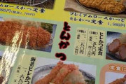 【画像】ひとりでトンカツ食べに来た