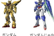 ダブルオークアンタって商品名等に一度も「ガンダム」って付いたことないけど