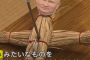 【悲報】プーチン藁人形、釘刺しにされる
