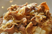 【閲覧注意】レトルト牛丼133円、パックご飯76円？210円で牛丼食えるやんけ！