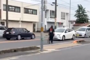 【動画】車に無差別アタックをかます当たり屋おじさん、名古屋で発見される