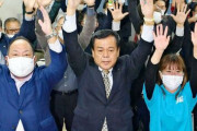 沖縄の南城市長選、自公推薦候補に当確　オール沖縄の現職を破る
