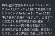 Perfumeのチケットが全然売れてない件
