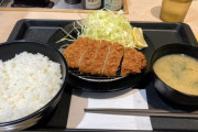 松乃家のとんかつ定食が500円で食べれるんだから1食1000円以上するとんかつ定食出してるとことか怠慢だよな
