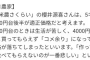 米5キロの適正価格を聞いてみた→JA「3500円」農家「3000円台後半」専門家「1000円でええよ」