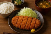 とんかつって端から順に食べてくもんだよな？