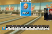 海外ストリーマーがWiiスポーツのボウリングで目隠ししたままパーフェクトゲームを達成