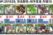 【パズドラ】攻守でこれを上回る初手変身ノーチラスパってないかな？