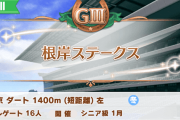 ブロードアピール　シニア期11月　目標：根岸Sで1着