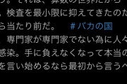 【他国批判？】国民民主党・原口一博「バカの国は専門家が専門家でない為に人々が感染！手に負えなくなって本当の事を言い始めるなら最初から言うべき」