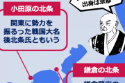 鎌倉の北条と小田原の北条って、ゆくゆくはつながっていくの？