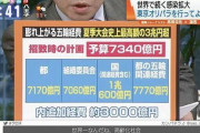 東京五輪はコンパクトに3000億円でやります！→３兆円になっちゃった(^_^;)