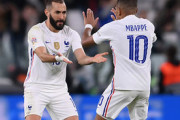 【フランス代表】ムバッペとベンゼマがフランス代表で再会！レアル移籍を蹴ってから初めての対面に