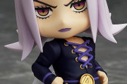 『ジョジョ 黄金の風』レオーネ・アバッキオがねんどろいどになって登場！アバ茶のティーポットやヘッドホンが付属